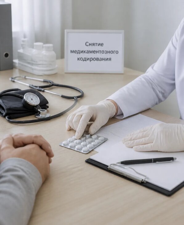 Снятие медикаментозного кодирования в Бугульме от 5054 р. | Медзона