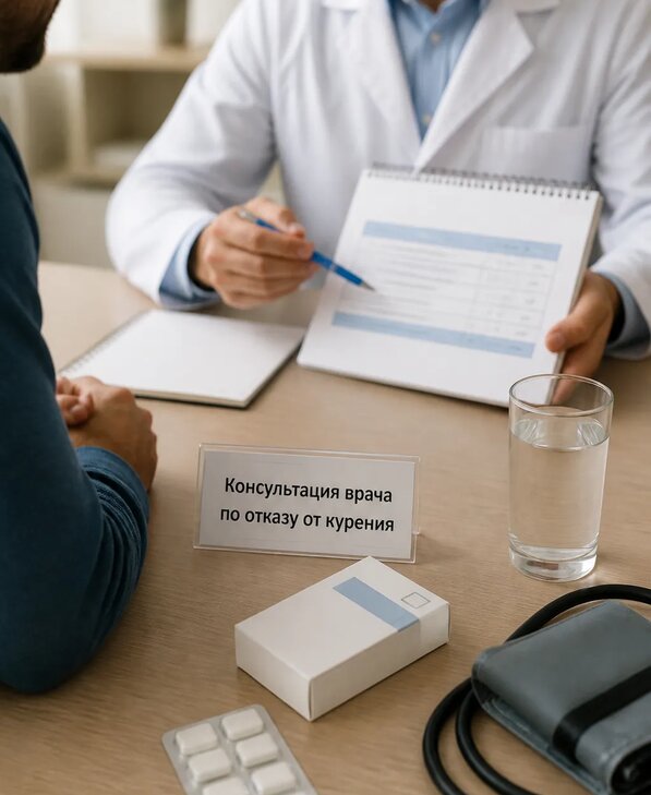 Консультация врача по отказу от курения для взрослых в Бугульме